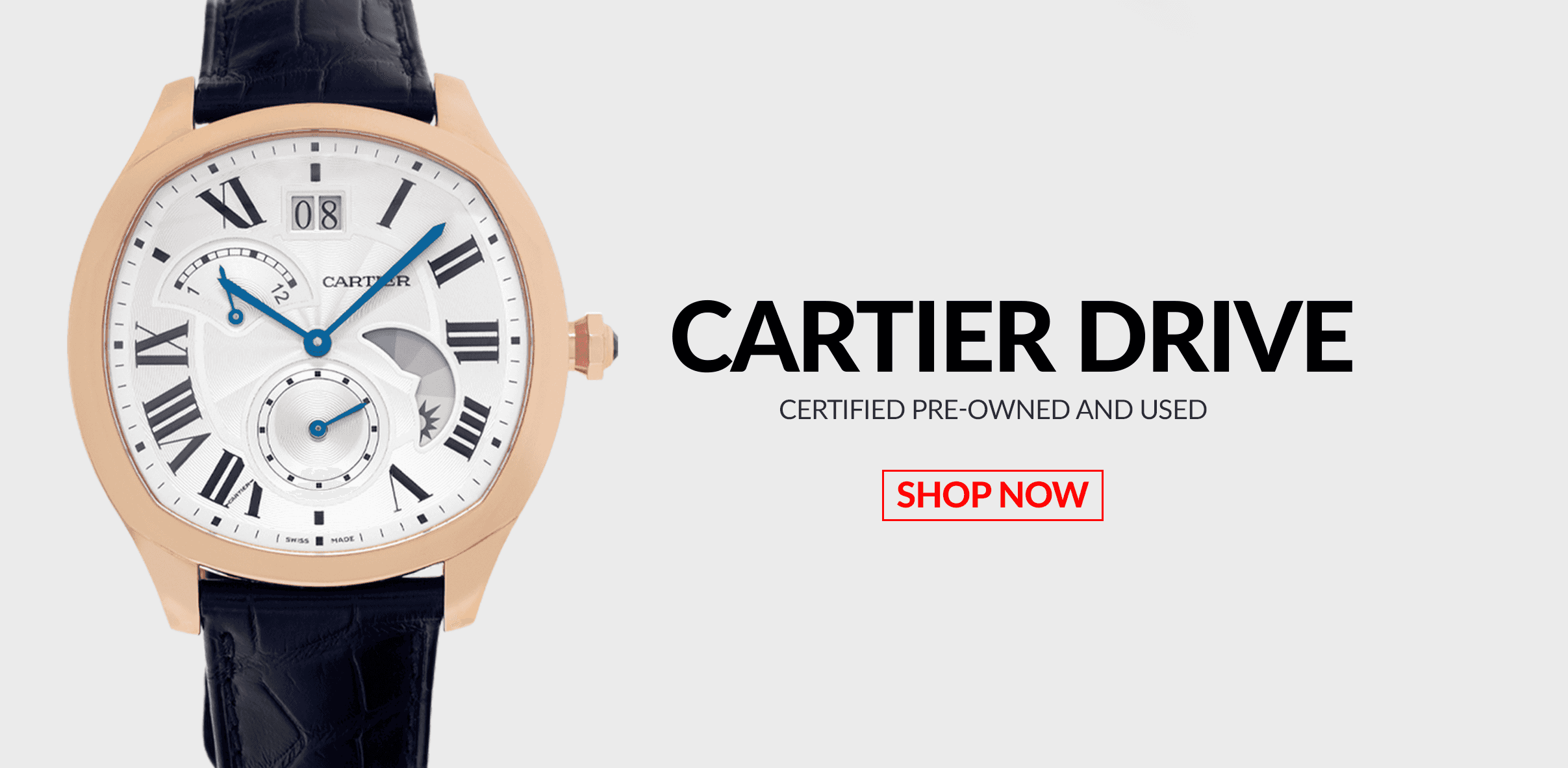 Pre-Owned Certified Used Cartier Drive Header