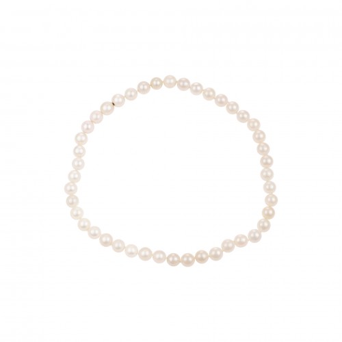 16.5" Pearl Choker 8.5mm-9mm, Golden to Rose color