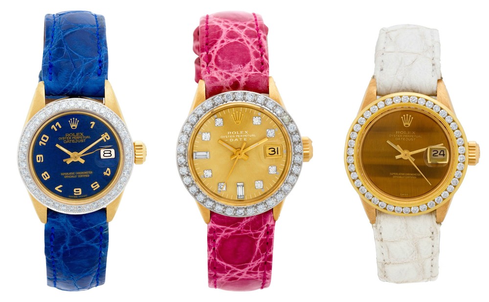 used women's Rolex watches with diamonds