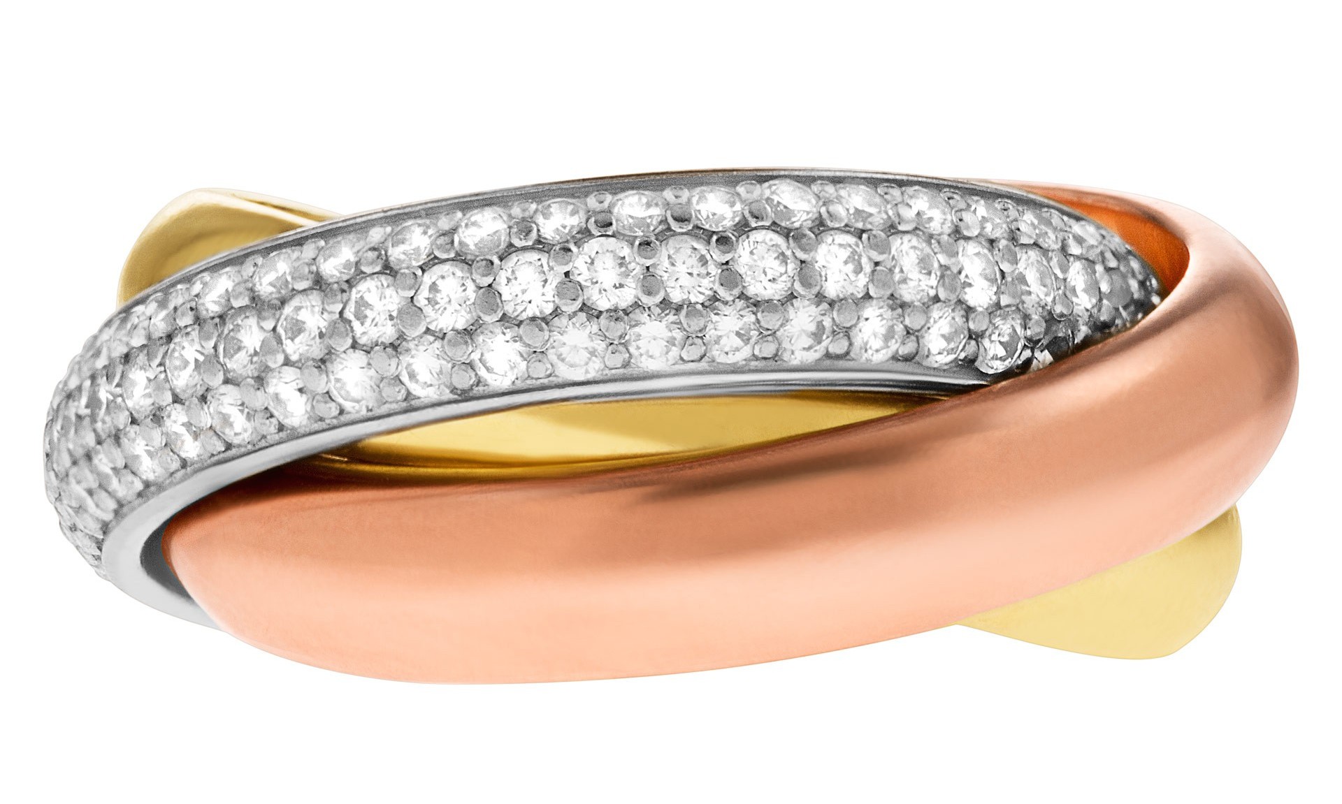 Cartier Jewelry Trinity Ring