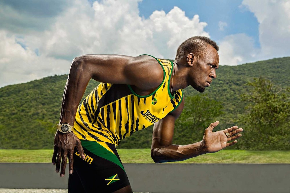 Hublot's Brand Ambassador Usain Bolt (Image: Hublot)