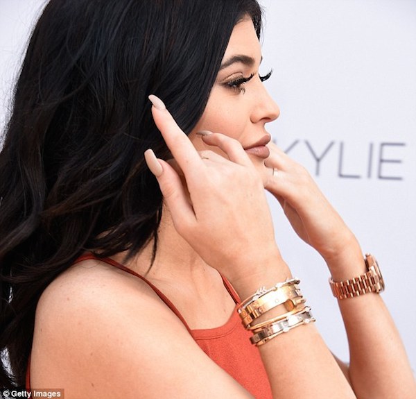 Kylie Jenner mixes and matches metals when it comes to Rolex watches and Cartier bracelets