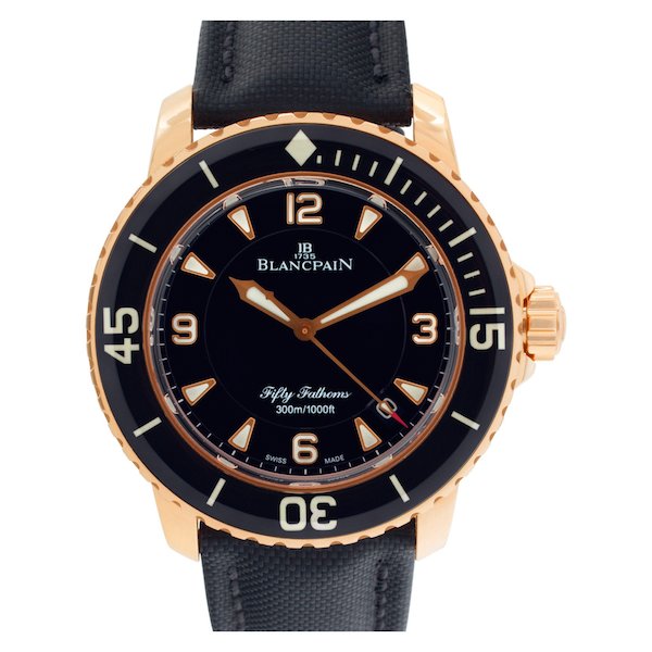 Rose Gold Blancpain Fifty Fathoms Automatique 5015 3630 52A