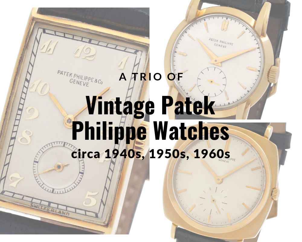 Vintage Patek Philippe Watches