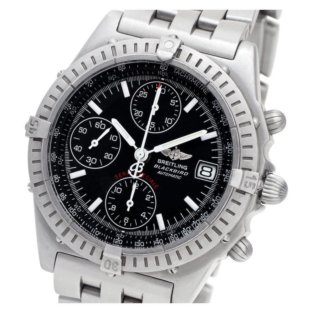 Breitling Watches: Chronomat Blackbird ref. A13350