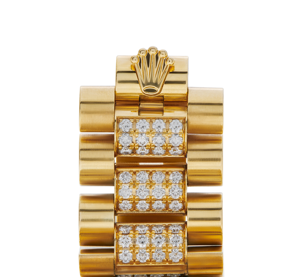 The diamond-set Super President Karat bracelet