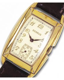 Vintage Benrus classic gold fill watch 1920