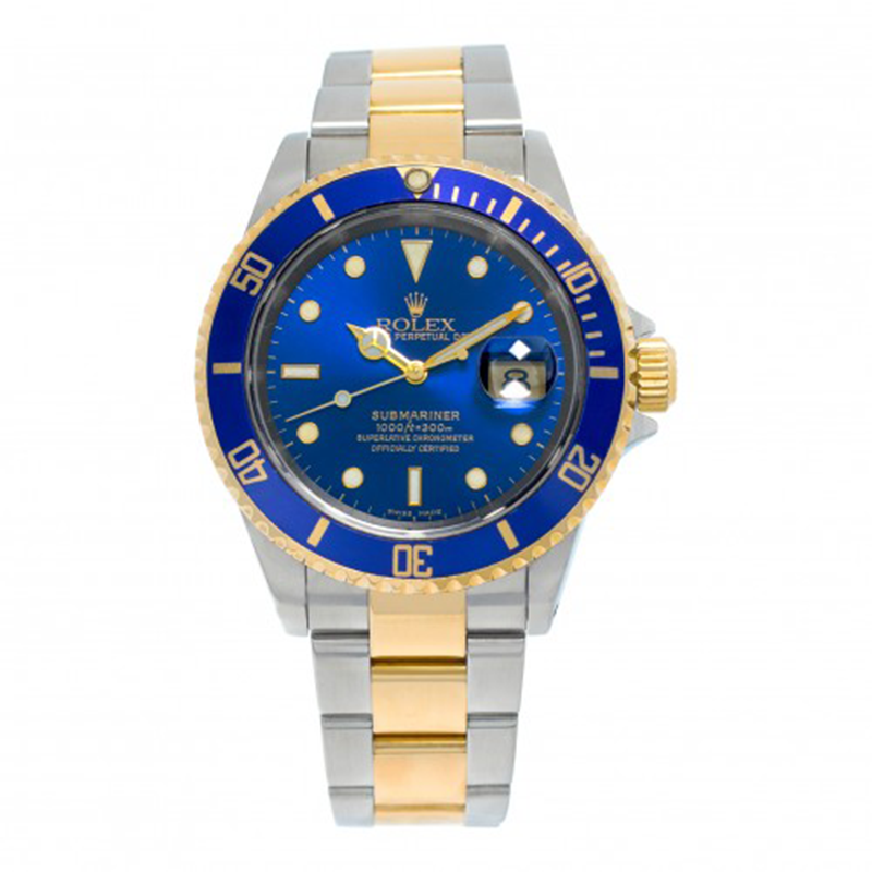 Rolex Submariner 16613 Stainless Steel Blue dial 40mm Automatic watch