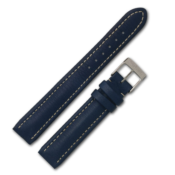 Breitling blue leather strap (16x14) image 1