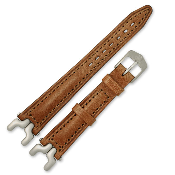 Tag Heuer brown leather strap (15x11) image 1