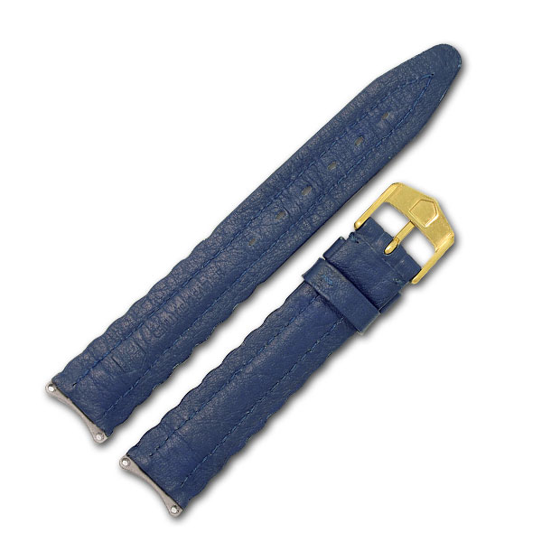 Tag Heuer blue leather strap (18x16) image 2