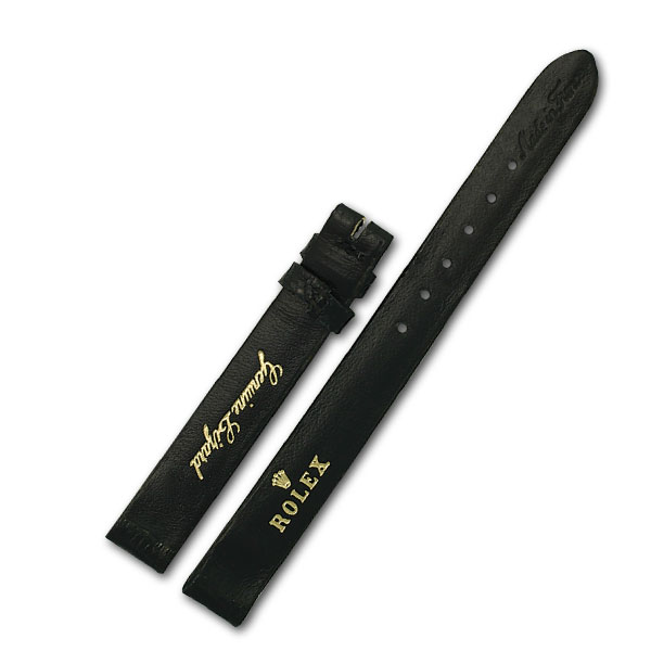 Ladies Rolex black lizard strap (11x10) image 2