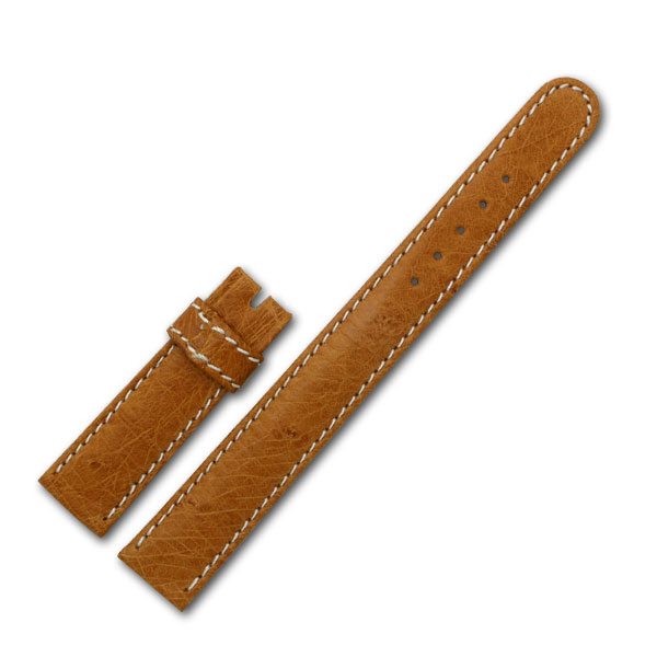 Rolex brown ostrich strap (15x13) image 1