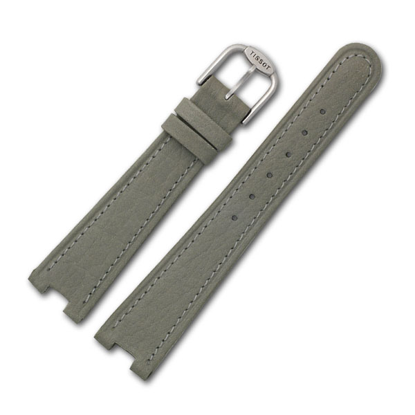 Tissot grey leather strap (16x13) image 1