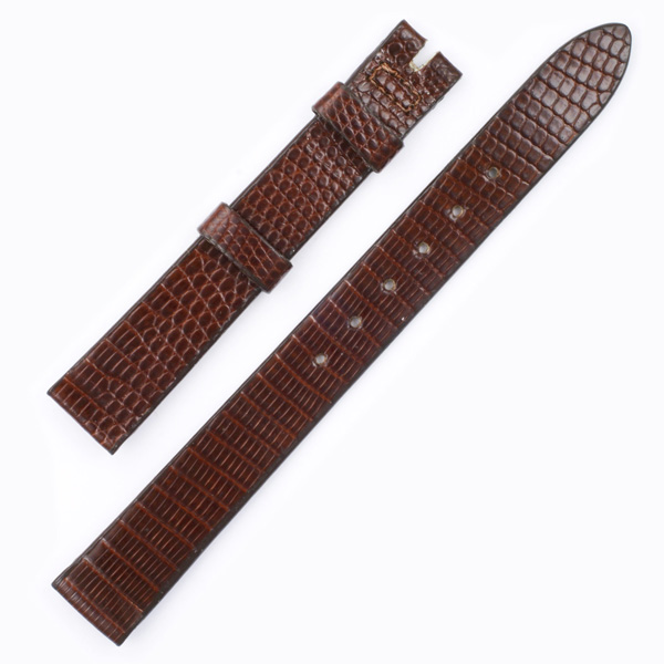 Corum brown lizard strap. (11x10) image 1
