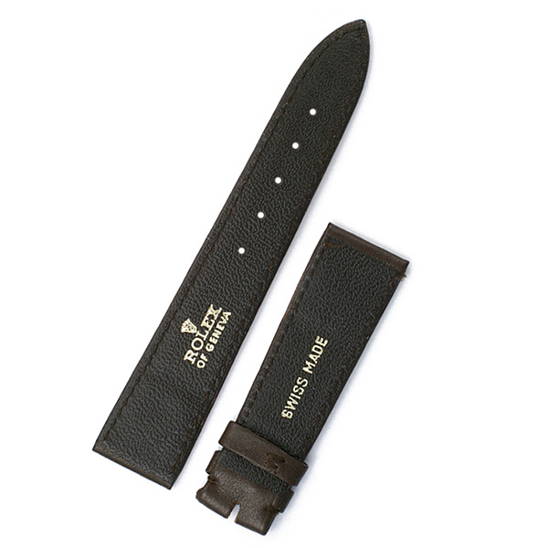 Rolex dark brown calf strap (18x16) image 2