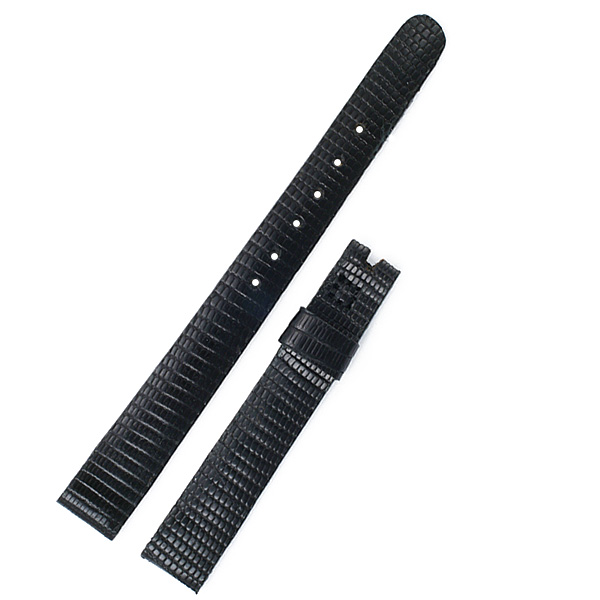 Ladies Rolex black lizard strap (12x10) image 1
