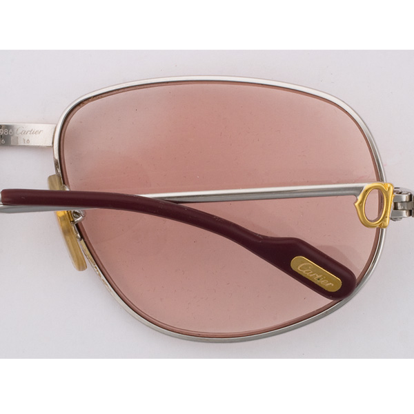 Cartier frames in gold plate image 3