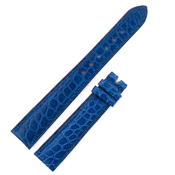 Parmigiani blue crocodile strap (15mmx12mm) image 1