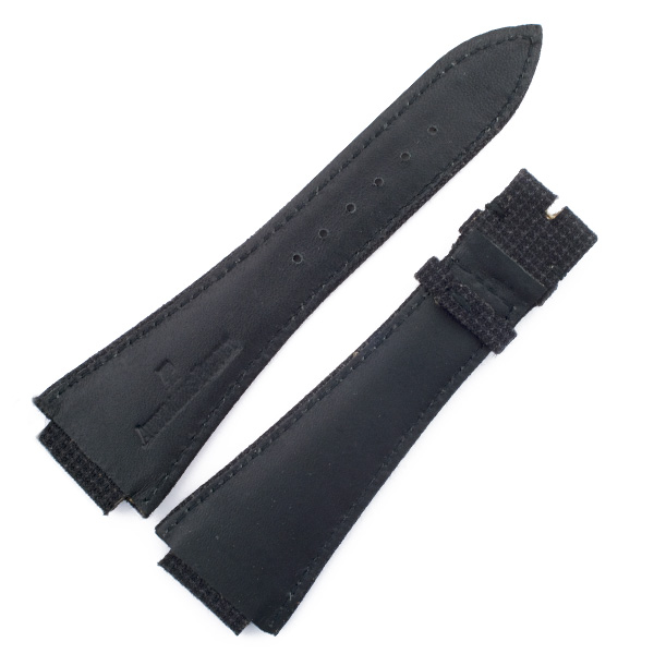 Audemars Piguet black cloth strap (19x18) image 2
