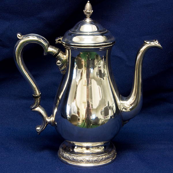 PRELUDE patented in 1939 by International silver Co, 3 pieces sterling silver coffee set image 3