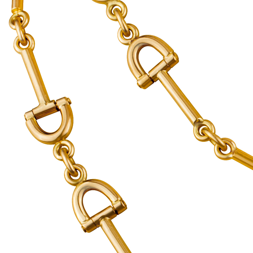 A Wonderful Nautical Inspired Custom Necklace  In 18k Yellow Gold image 2