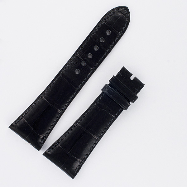 Cartier black alligator strap (24x18) image 1