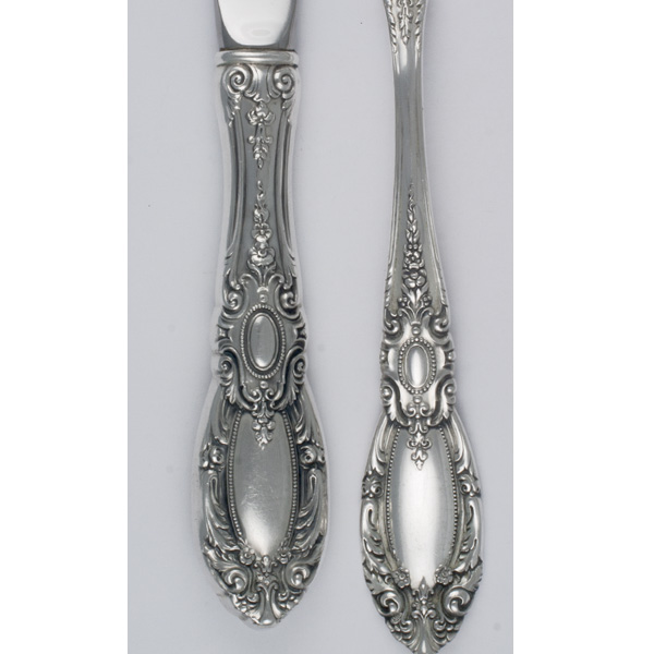 Towle "King Richard" Sterling Silver Flatware Set. 6 pc service for 12 -79 total pcs. image 6
