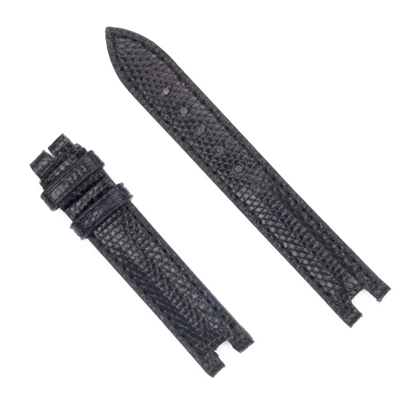 Baume & Mercier black lizard strap (14mm x 12mm) image 1