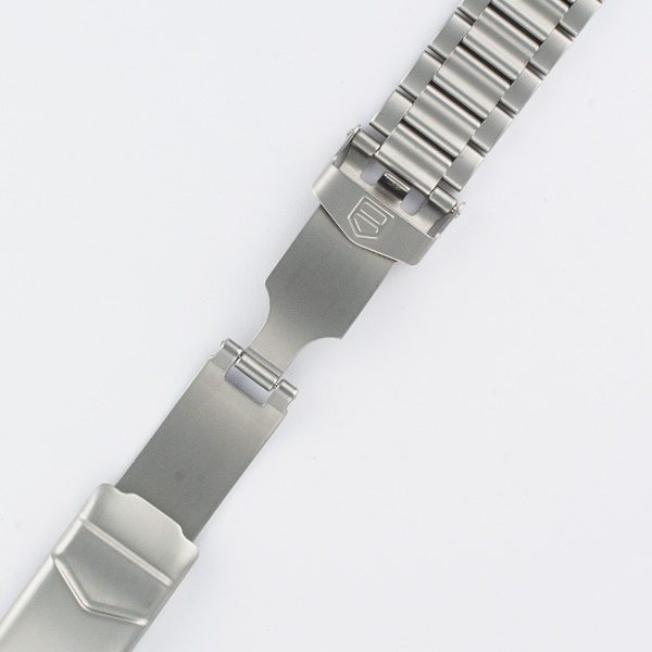 Men's Tag Heuer Classic 2000  stainless steel bracelet w/ fliplock buckle 7" long 20mm image 3