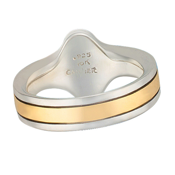 cartier sterling silver ring