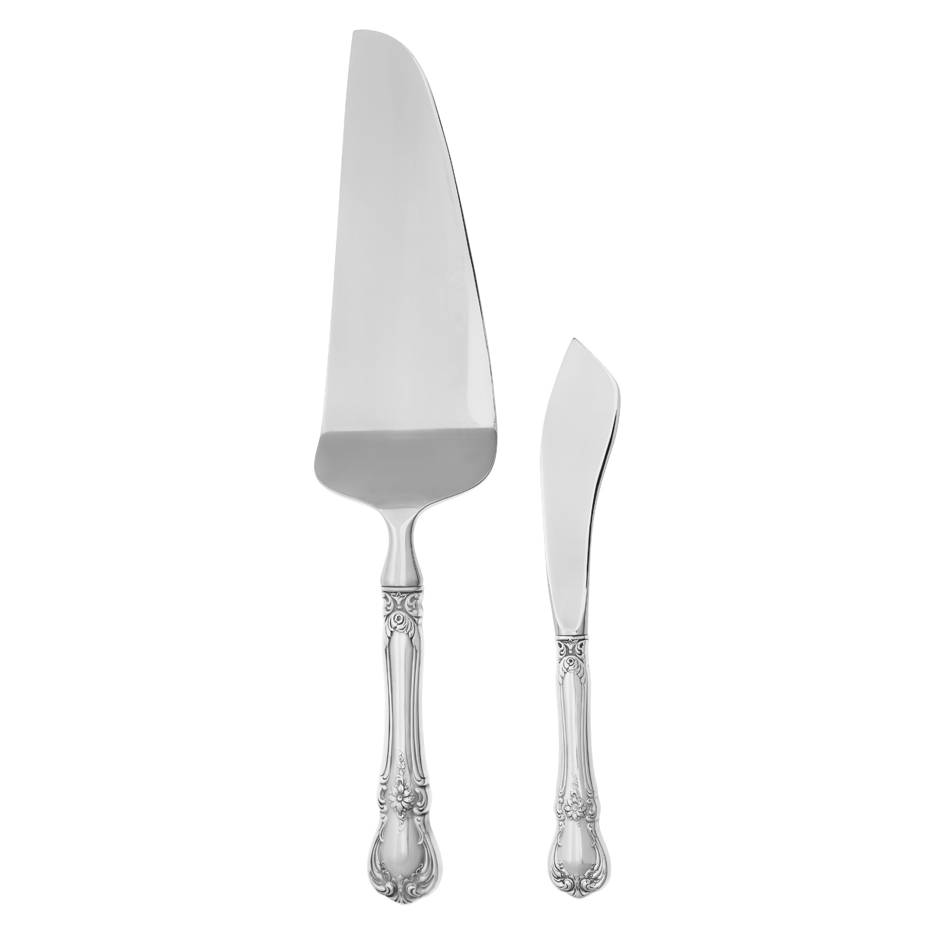 "OLD MASTER" Sterling Silver Flatware Set, Ptd in 1942  by Towle Silversmiths. 128 PIECES TOTAL- 6 Place Settings for 20 (xtra) + 7 Serving Pieces- 162 ounces troy of .925  Sterling Silver.TOTAL 139 pieces. image 5