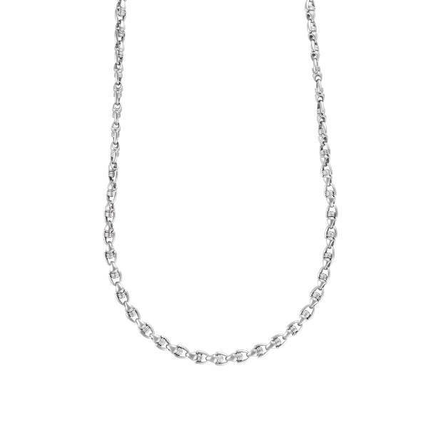 Kria Chain with unique links in 18k white gold image 3