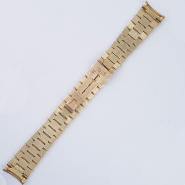 Rolex 18k YG Genuine President band Bracelet 6 5/8" long image 2