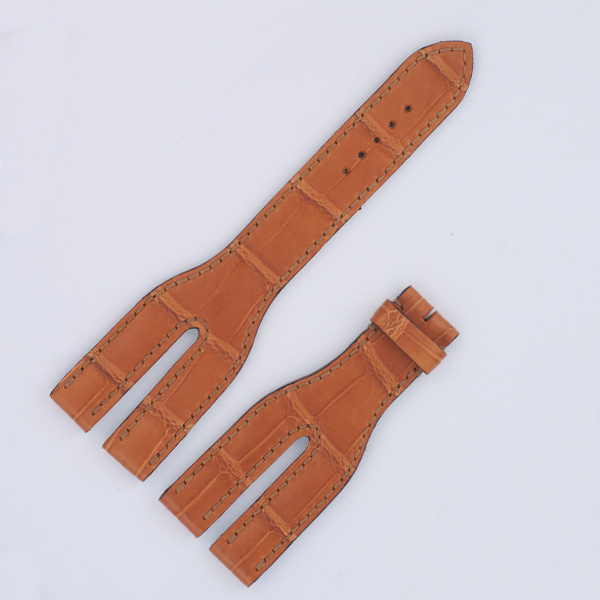 Roger Dubuis Too Much Style T26 long light brown alligator strap (28x16). image 1