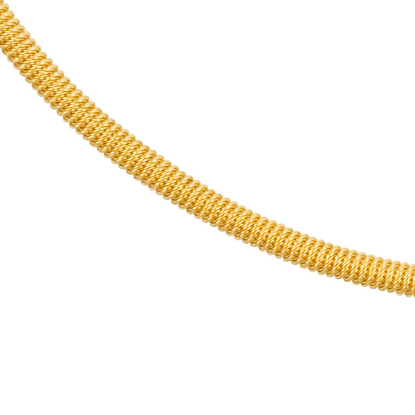 14k gold chain. 16.5 inch length. image 2