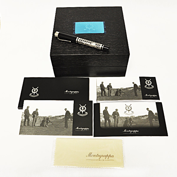 Limited edition Montegrappha St.Andrews links Fountain pen with 18k nib 125/ 600 image 2
