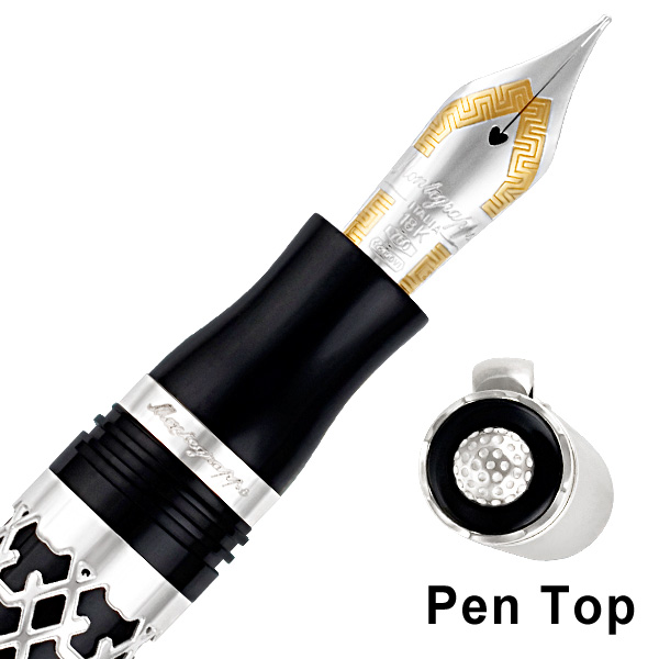 Limited edition Montegrappha St.Andrews links Fountain pen with 18k nib 125/ 600 image 5