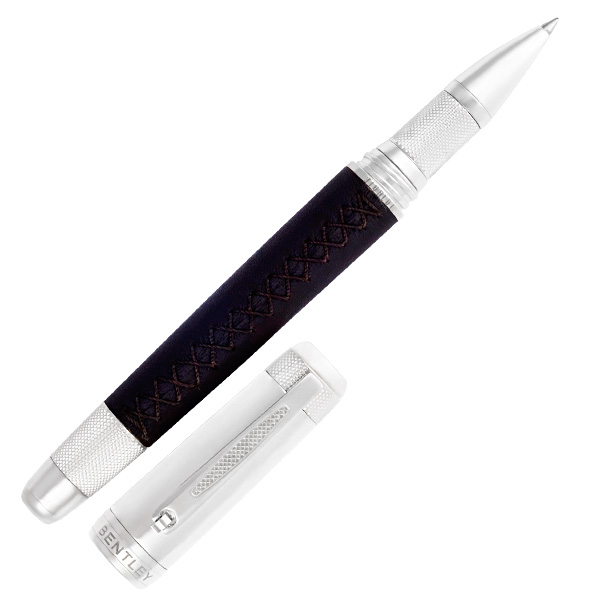 Limited edition #050/500 Tibaldi for Bentley Azure rollerball in sterling silver image 4