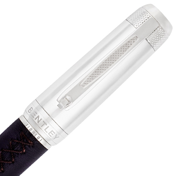 Limited edition #050/500 Tibaldi for Bentley Azure rollerball in sterling silver image 5