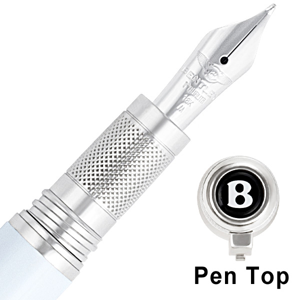 Limited edition for Bentley Continental Slimline fountain pen with 18k nib 156/999 image 5