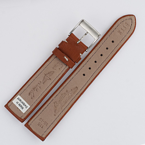 Breitling brown leather strap (18x16) image 2