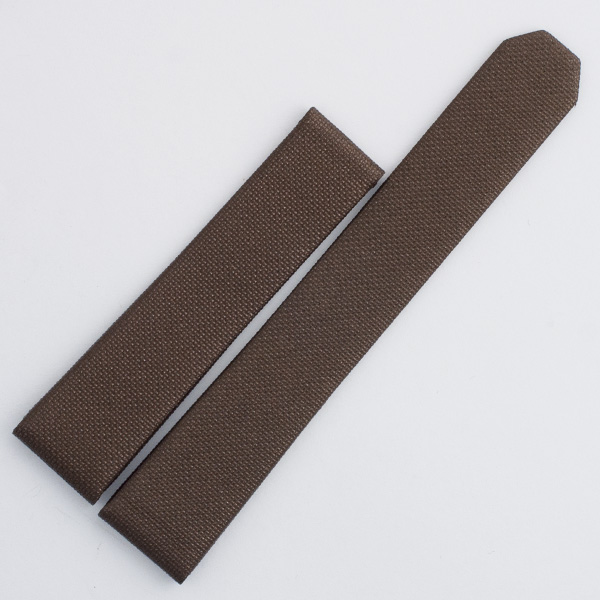Tag Heuer brown fabric strap (17x15) image 1