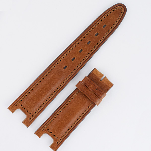 Tag Heuer brown leather strap (20x18) image 1