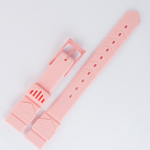 Ladies Tag Heuer Pink Rubber Strap (15x12) image 1