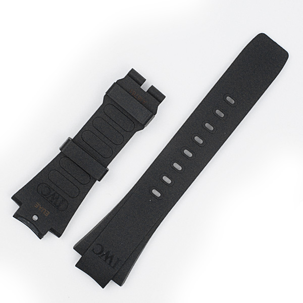 IWC black rubber strap (15 x 18) image 2