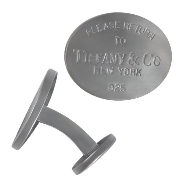 Tiffany & Co. sterling silver "Return to Tiffany" cufflinks image 2