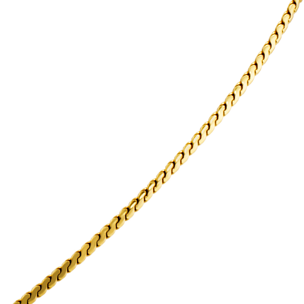 18k gold chain. 8.5 pennyweights. image 2