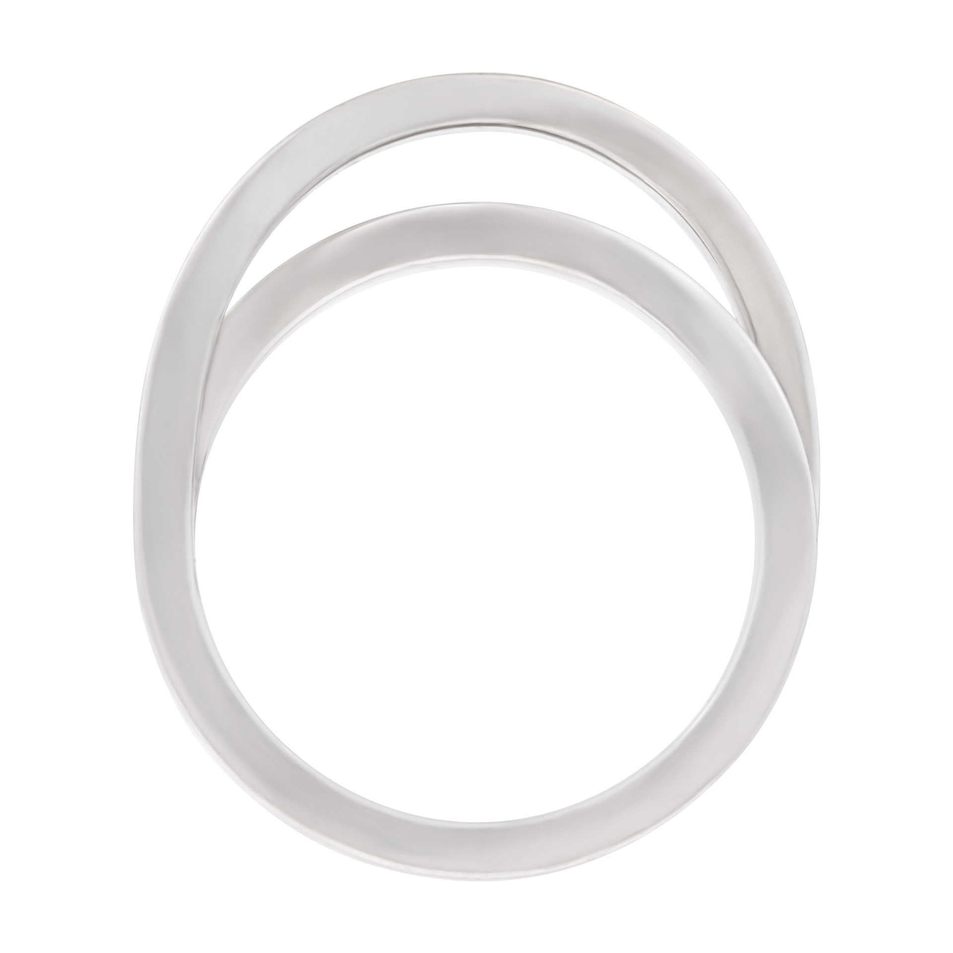Cartier Crossover ring in 18k white gold image 2