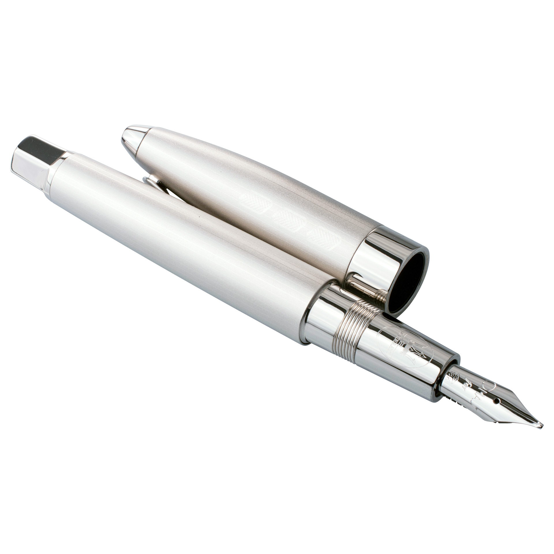 Omas for Maserati sterling silver fountain pen with 18k white gold nib 127/1200 image 4